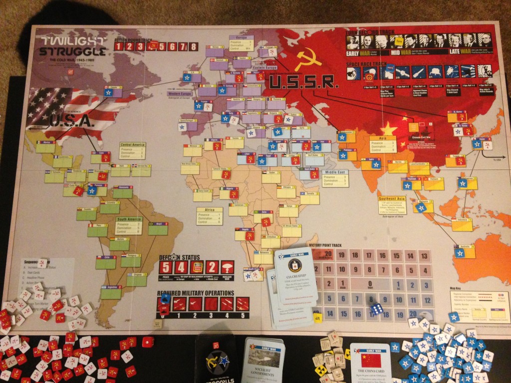 Twilight Struggle Review My Board Game Guides